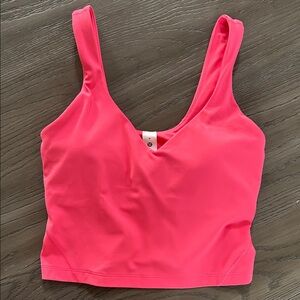 Lululemon Athletica Pink Tank Top